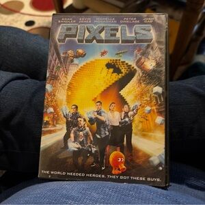 Pixels Movie DVD